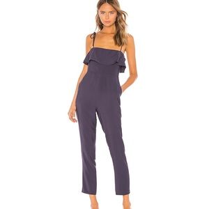 Revolve Tularosa blue/purple jumpsuit. Size M